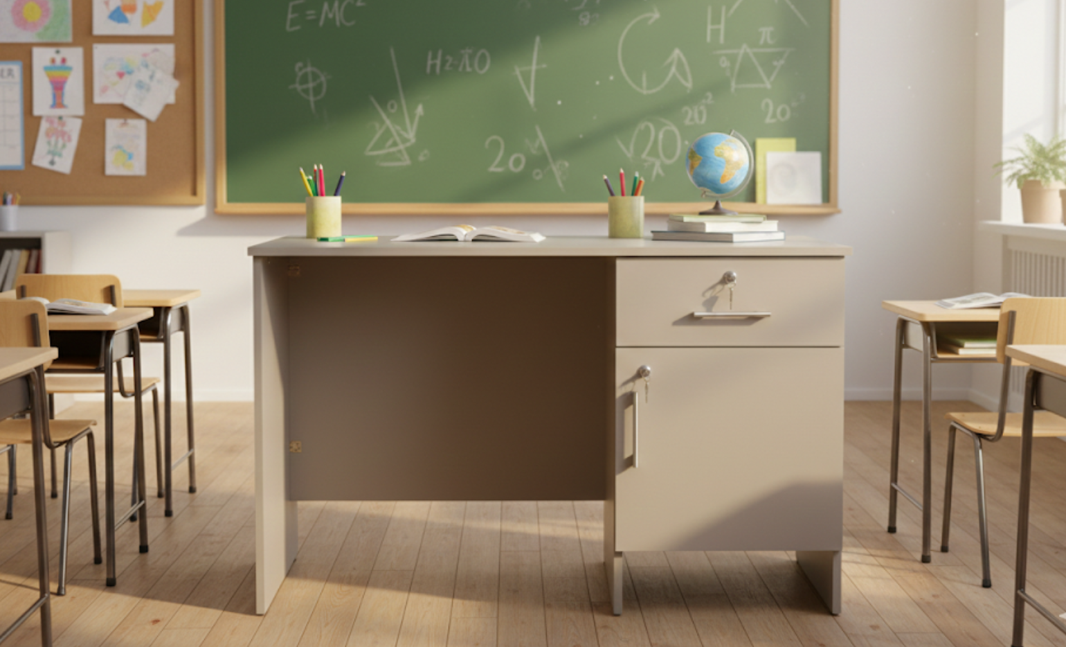 School Desks and Benches